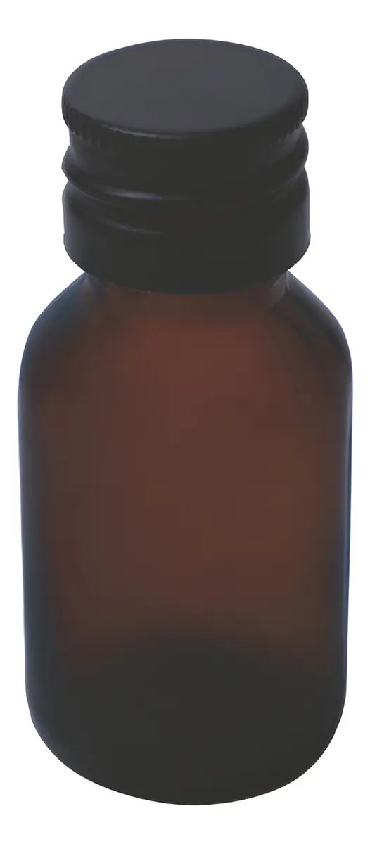Frasco Vidrio Rigolleau Colirio 10 mL Pack 12 Tapa Rosca Metal Negra
