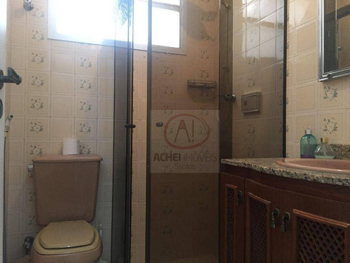 Imagem 12 de 30 de Apartamento Com 1 Dormitório À Venda, 68 M² Por R$ 375.000,00 - Boqueirão - Santos/sp - Ap10652