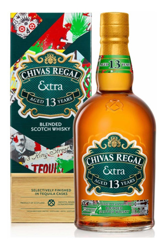 Chivas Regal Extra 13 Anos Finished  In Tequila 700ml