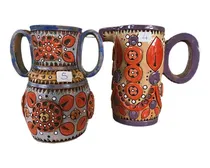 Comprar Jarras Medianas De Cerámica Esmaltada - Artesanales