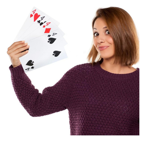 Cartas De Tamaño Jumbo Para Juegos Y Decoraciones