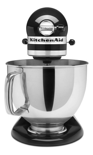 Batidora Kitchenaid 4,8 Lts Negra Rksm150psrob Color Onyx black Frecuencia 50 Hz x 60 Hz