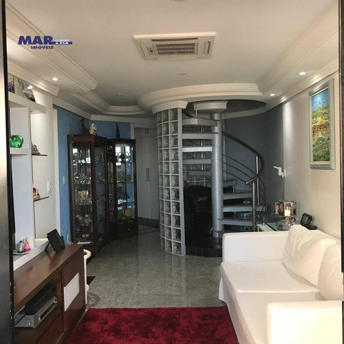 Imagem 3 de 30 de Cobertura Com 4 Dormitórios À Venda, 200 M² Por R$ 1.060.000,00 - Enseada Guaruja - Guarujá/sp - Co0485