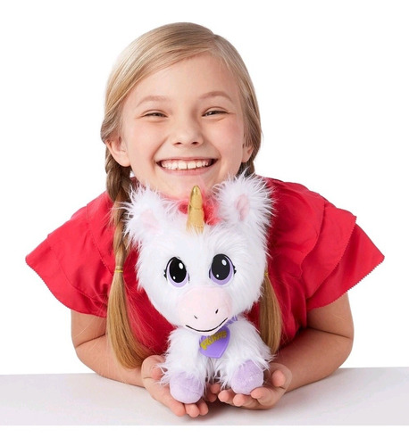 Imagem 6 de 9 de Pelucia Unicórnio Adota Pets Bichinho - Multikids Br1065