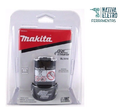 Bateria 12v Íon De Lítio Bl1014 196338-0 Makita
