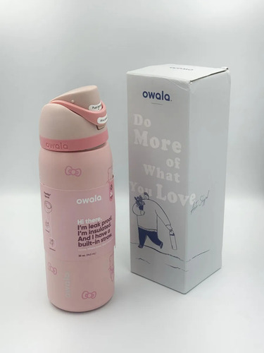 Edición Especial De Shui Owala Free Sip, 32 Onzas, Kitcat