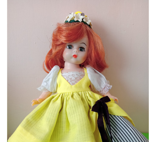 Muñeca Antigua  Alex 1960 Madame Alexander  Talla  19 Cm