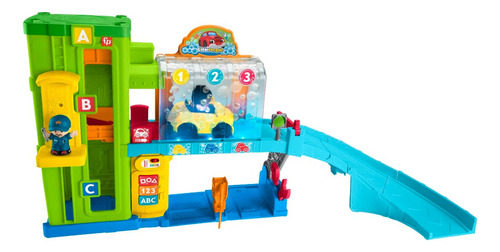 Fisher-price Little People Set De Juego Garage De Vehículos