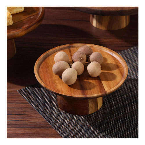 2x Pedestal De Postre, Bandeja Soporte Para Pasteles