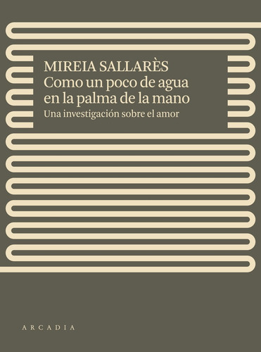 Libro Como Un Poco De Agua En La Palma De La Mano - Salla...