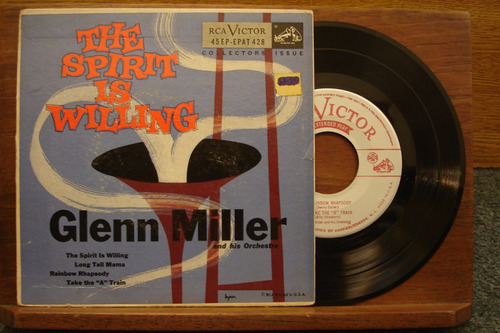 Glenn Miller The Spirit Is Willing Disco Simple Vinilo 