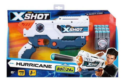 Pistola De Dardos X-shot Hurricane 3693 Educando