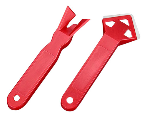 Kit 2 Ferramentas Raspador Calafetar Excesso Rejunte Piso