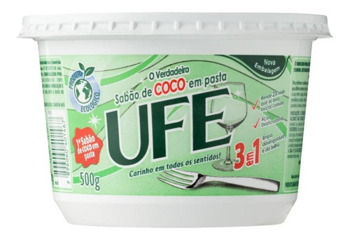 Sabão Em Pasta Coco Ufe 500g