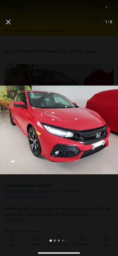 Hidrovacuo Civic Touring 1.5 Turbo 2020 G10