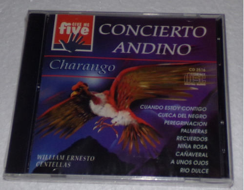 Concierto Andino Charango Centellas Cd Nuevo Sellado Kktus