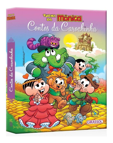 Livro Turma Da Mônica Contos Da Carochinha Maurício De Souza