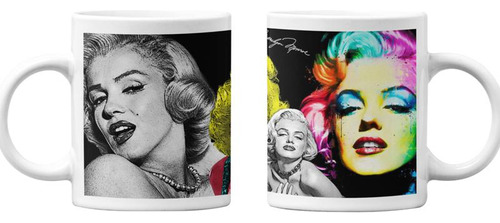 Tazones Tazas Blancas Marilyn Monroe Vintage