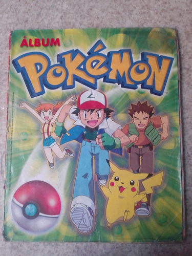 Álbum Pokémon 1 Navarrete Vintage  De Los 90 Usado Pegado