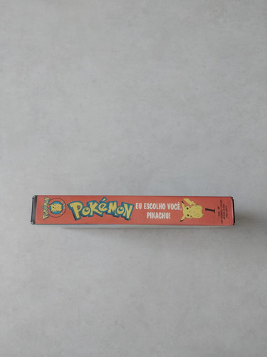 Fita Vhs Pokémon - Eu Escolho Você Pikachu - 1998' (Usado)