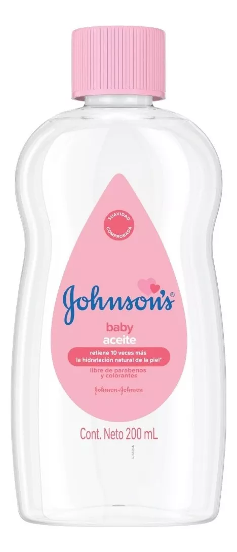 Segunda imagen para búsqueda de aceite bebe johnson