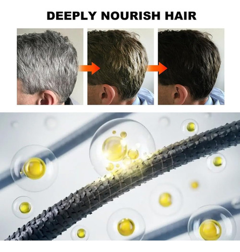Yan 4 Barras De ChampĂș For Oscurecer Las Canas Y El Cabello