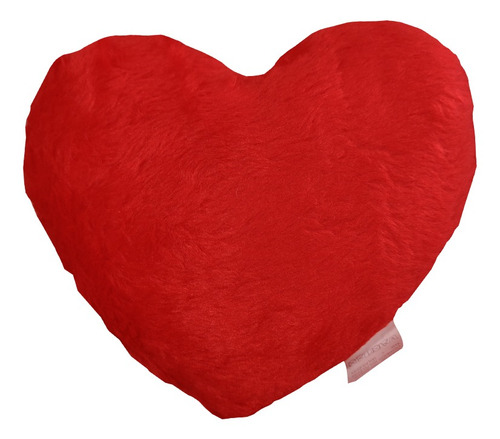 Imagem 2 de 2 de 10 Pelúcias Coração Pequeno Vermelho Eu Te Amo 22cmx20cm