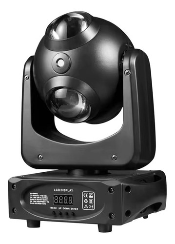 Scanner Iluminação Moving Head 4x20w Rgbw Laser 2x100mw