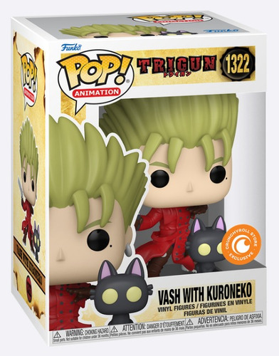 Funko Pop! Animation - Vash With Kuroneko (crunchyroll Excl)