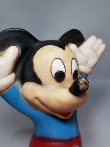 Imagen 5 de 8 de Mickey De Goma 1970 Made In China Mag 56544