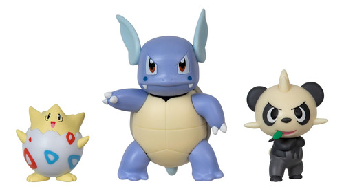 Pokemon Battle Ready Pack X3 Figuras Licencia Original