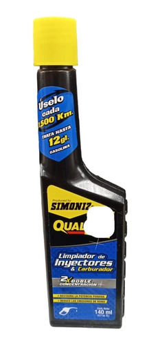 Limpiador De Inyectores De Motor A Gasolina Qualitor 140ml