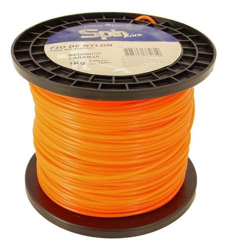 Fio De Nylon Rolo 1kg Com 124 Metros 3,00mm Vulcan