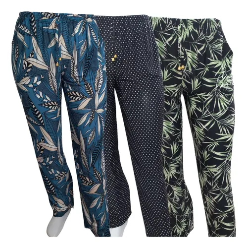Kit 3 Cal a Feminina Confort vel Malha Liganete Frete gr tis