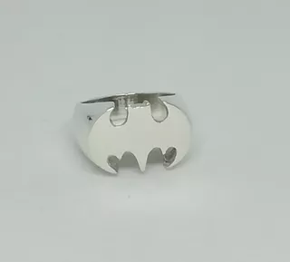 Anillo Batman Dc Comics Super Héroes Plata 925 A Medida