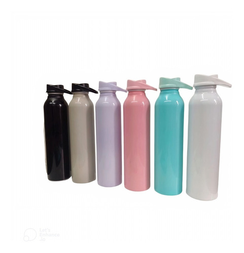 Imagen 2 de 5 de Botella Deportiva Aluminio 500ml Sublimable Térmica