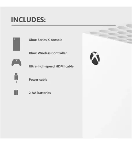 Console digital Microsoft Xbox Series X de 1 TB, cor branca