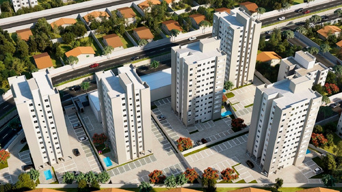 Imagem 3 de 12 de Apartamento Com 2 Quartos Para Comprar No Parque Maracanã Em Contagem/mg - 1060
