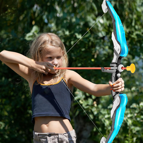 Juego Arquero Set Tiro Arco Con Aljaba 8 Flechas Diana