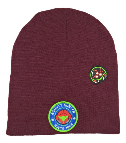 Metroid - Gorro Bordó - Beanie - Nintendo - Invierno