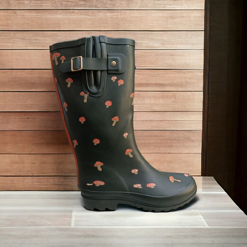 Bota Pvc Damas Estampadas