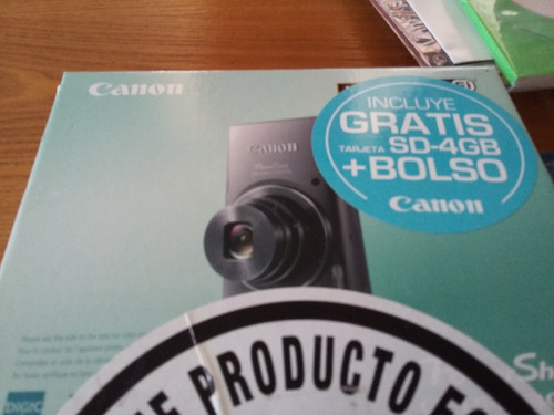 Camara Digital Canon Powershot Elph 130is Made In Japan