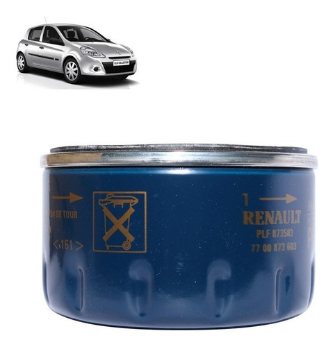 Filtro Aceite Para Renault Clio 1.5 K9k 05-07