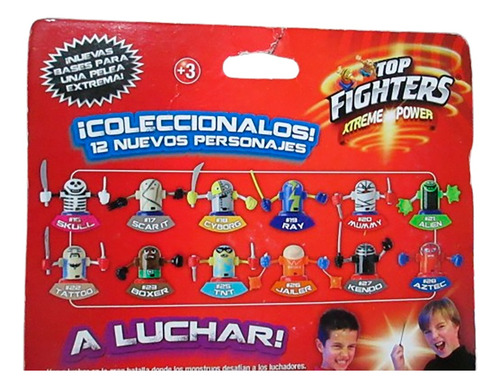 Figura Top Fighters Xtreme Power Set 1 Figura Alien