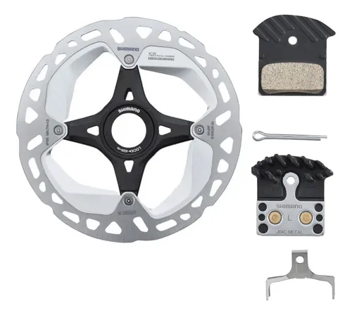 PASTILLAS FRENO METAL SHIMANO J04C XTR XT CON ALETA Y MUELLE