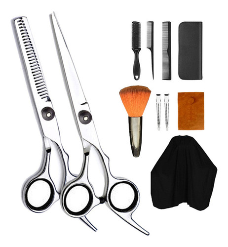 Juego De 11 Tijeras De Corte De Cabello, Kit Profesional De