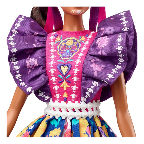 Muñeca Barbie Dia De Muertos, Catrina De Colección Mattel