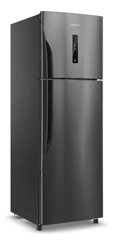 Geladeira Panasonic Bt44 Frost Free Inverter 391l Black Inox Look 110v