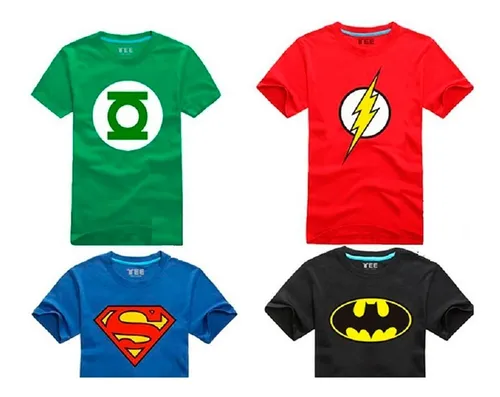 Prestado Corteza Óptima Playera Personalizada Superheroes Flash