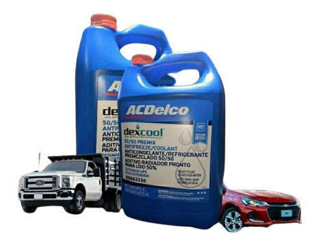 Imagen 3 de 3 de Refrigerante Acdelco Original Importado 50/50